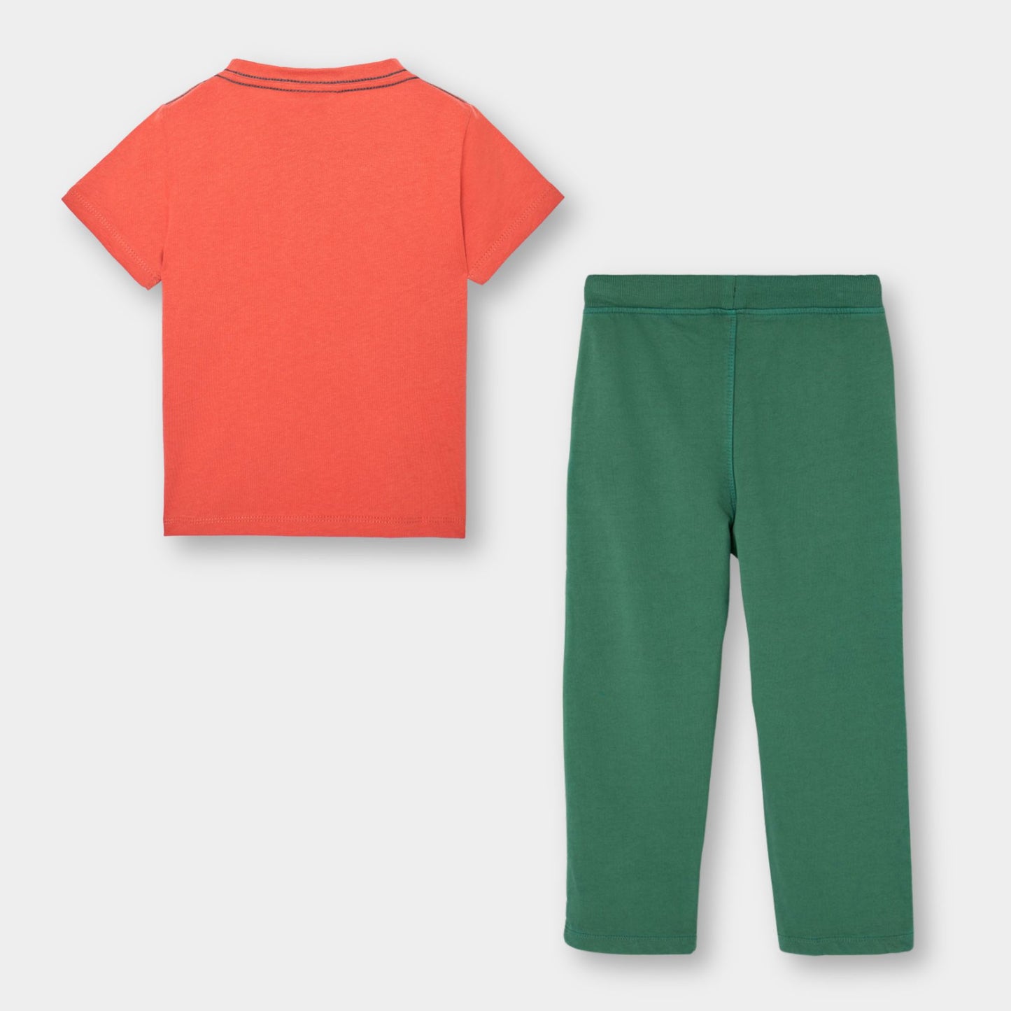 Conjunto playera y pants Safari camp mini niño