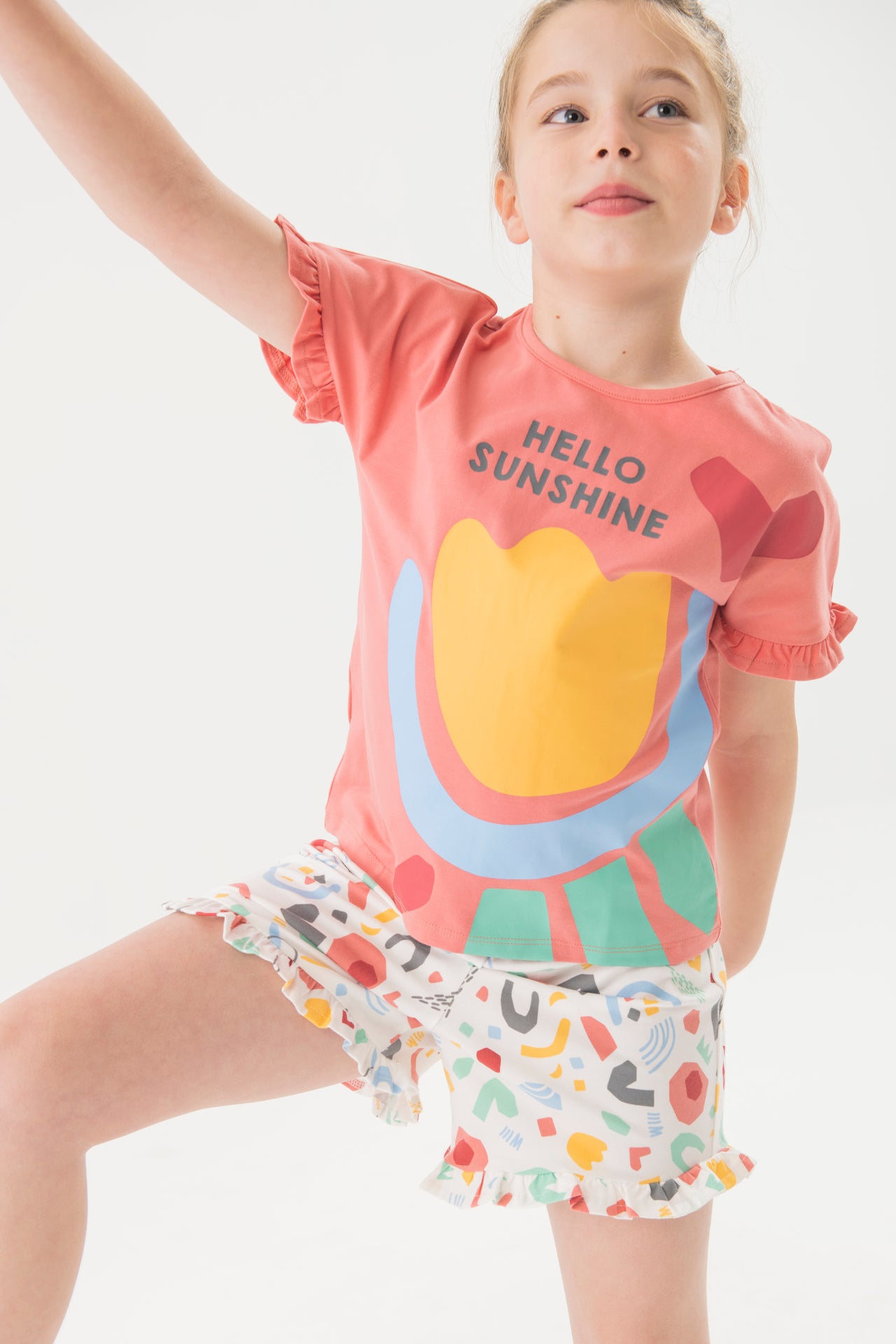 Pijama ligera corta para niña jr