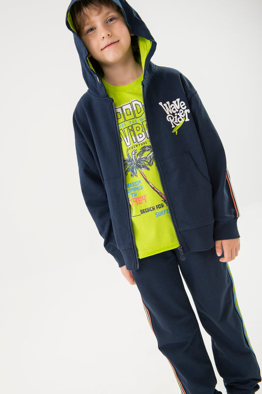 Conjunto de pants para mini niño y niño jr
