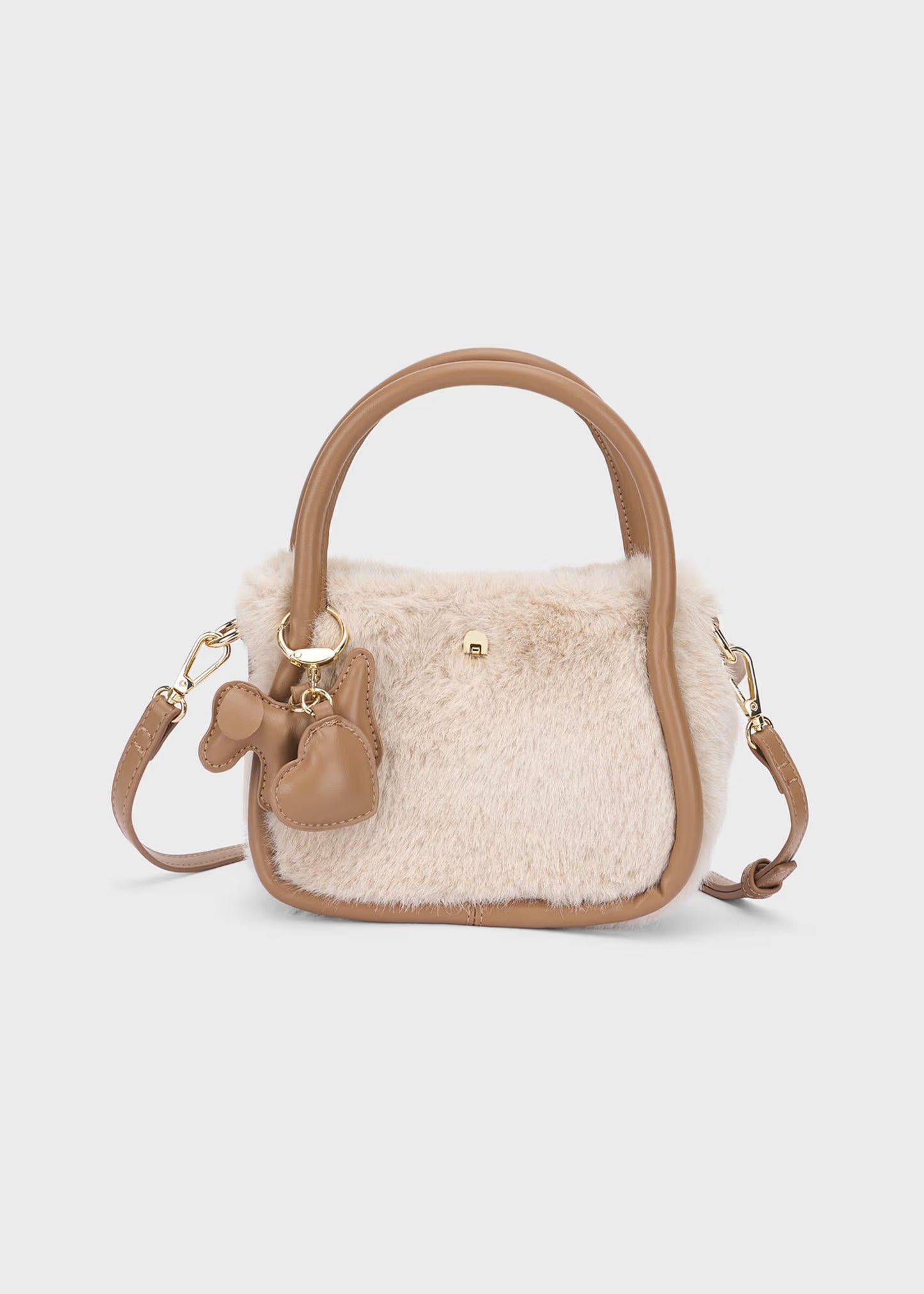 Bolso pelo charms