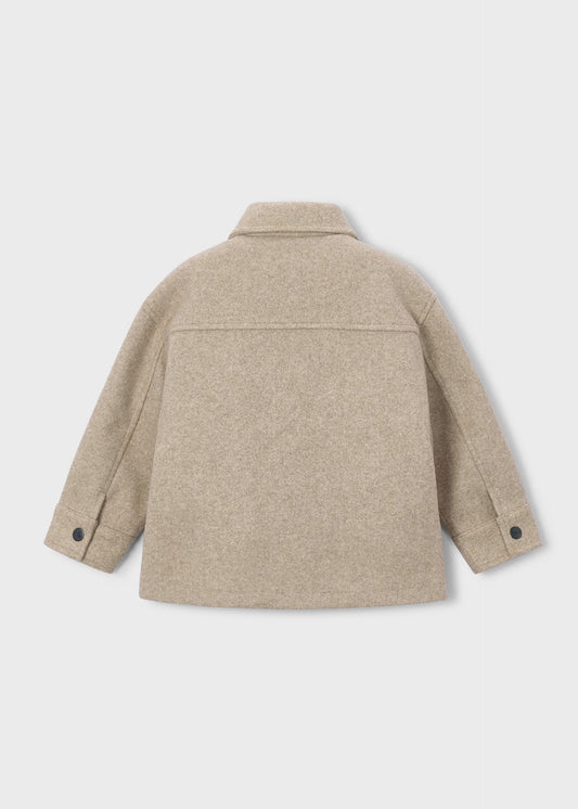 Abrigo beige mini niño
