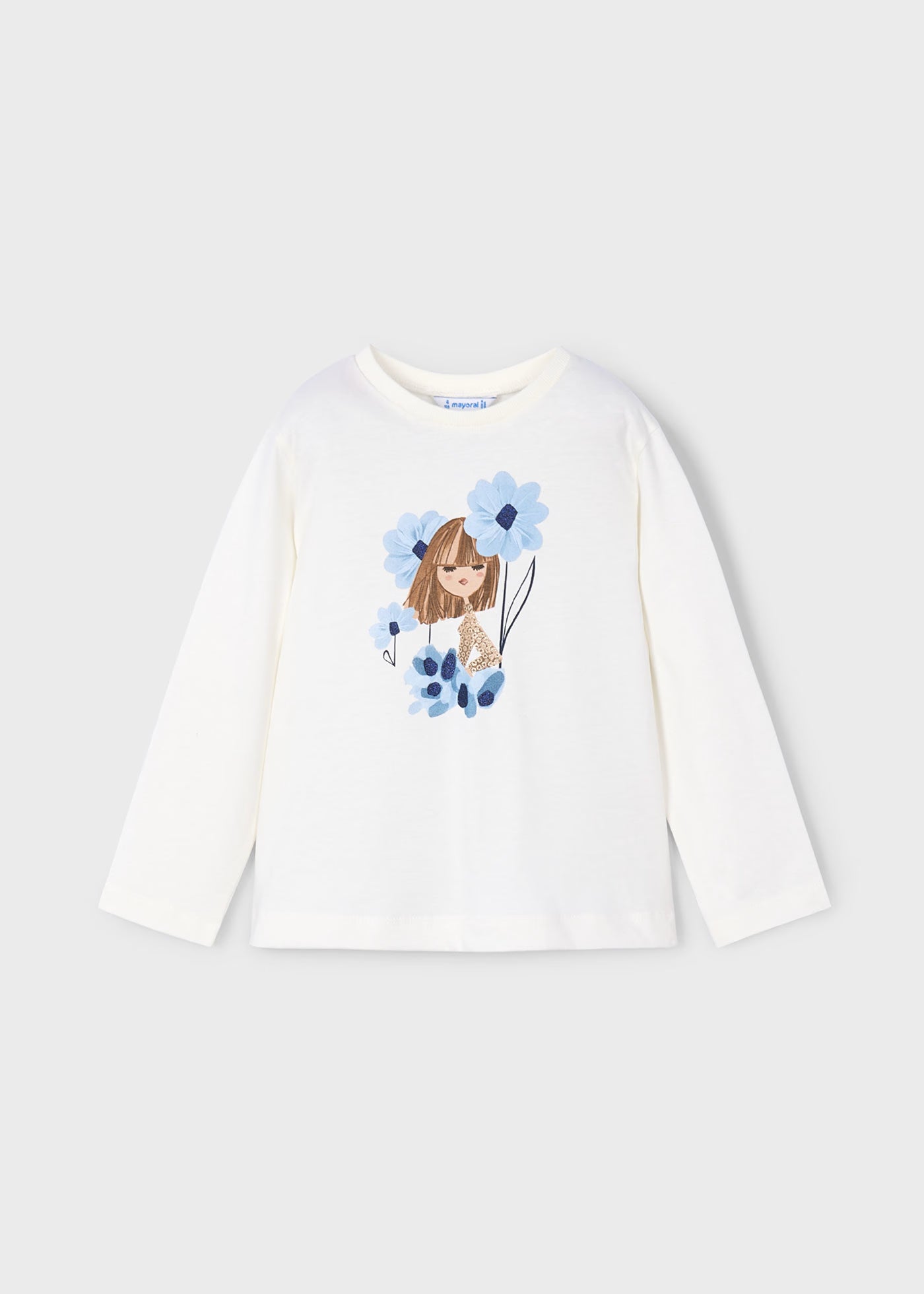 Conjunto leggings azul marino 3 piezas mini niña