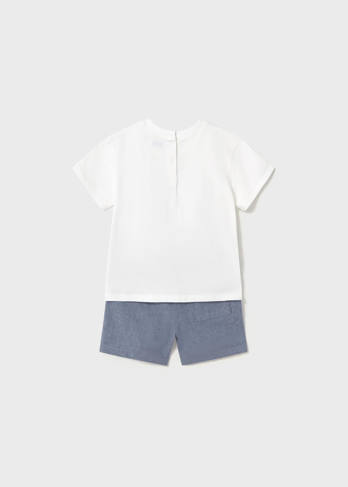 Conjunto playera con short perrito para bebé niño