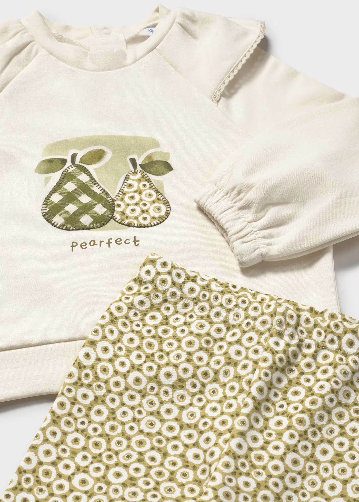 Conjunto legging estampado y sudadera bebé niña