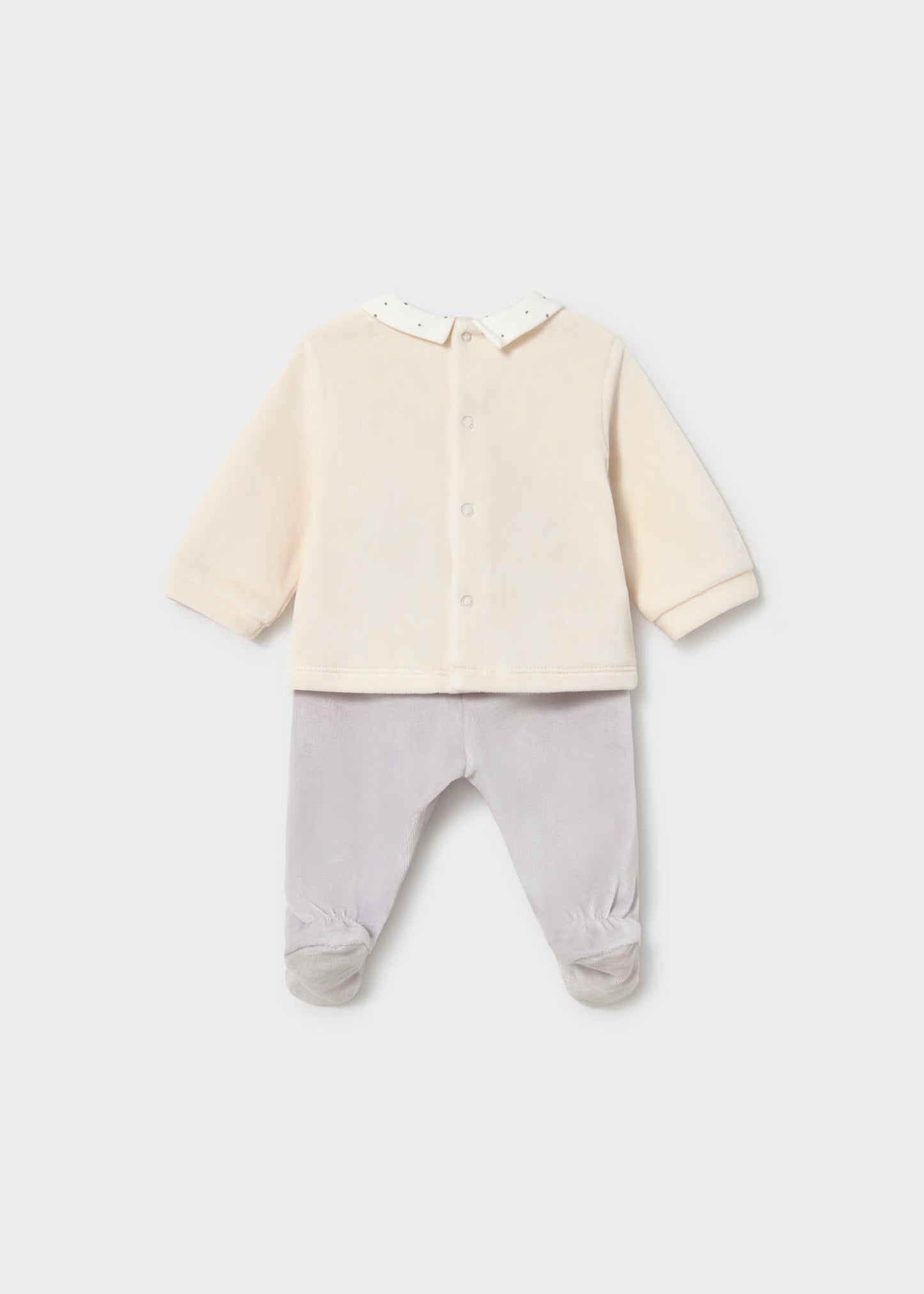 Conjunto playera y pantalón caballito recién nacido