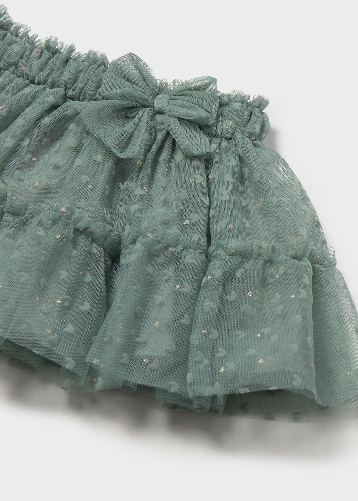 Conjunto blusa holán con falda tul laurel bebé niña