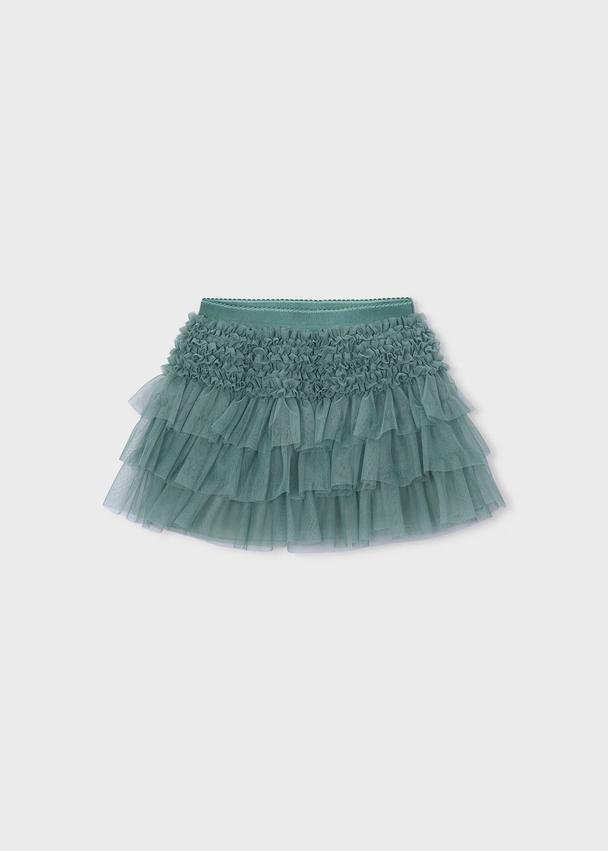Conjunto blusa moño con falda tul laurel mini niña