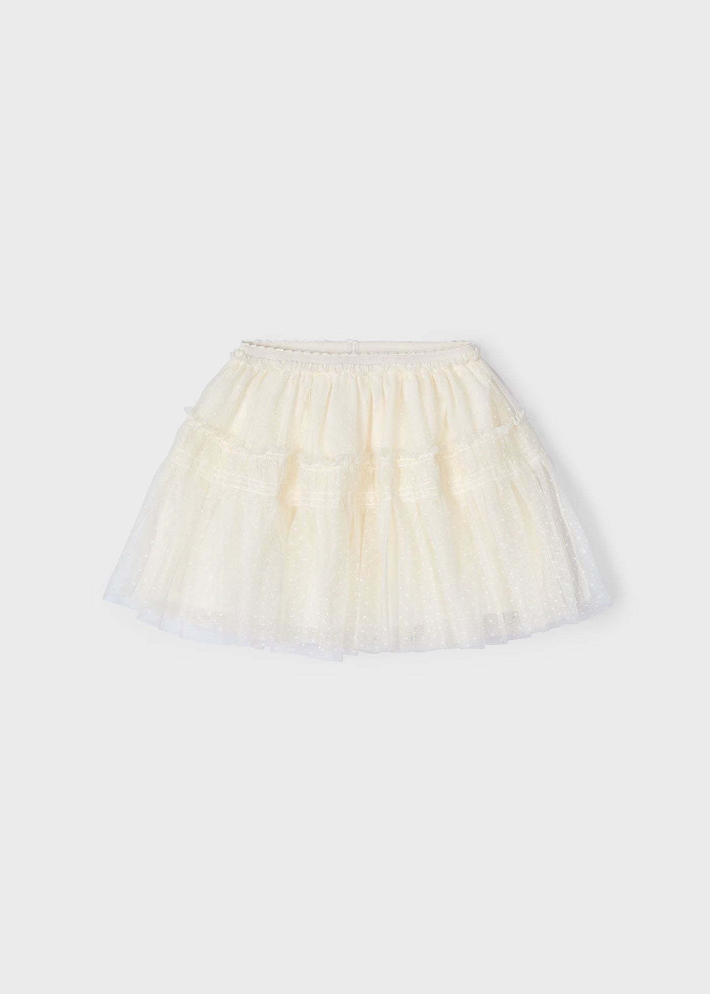 Conjunto blusa con falda tul mini niña