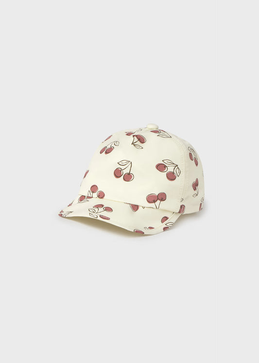 Gorra cerezas bebé niña