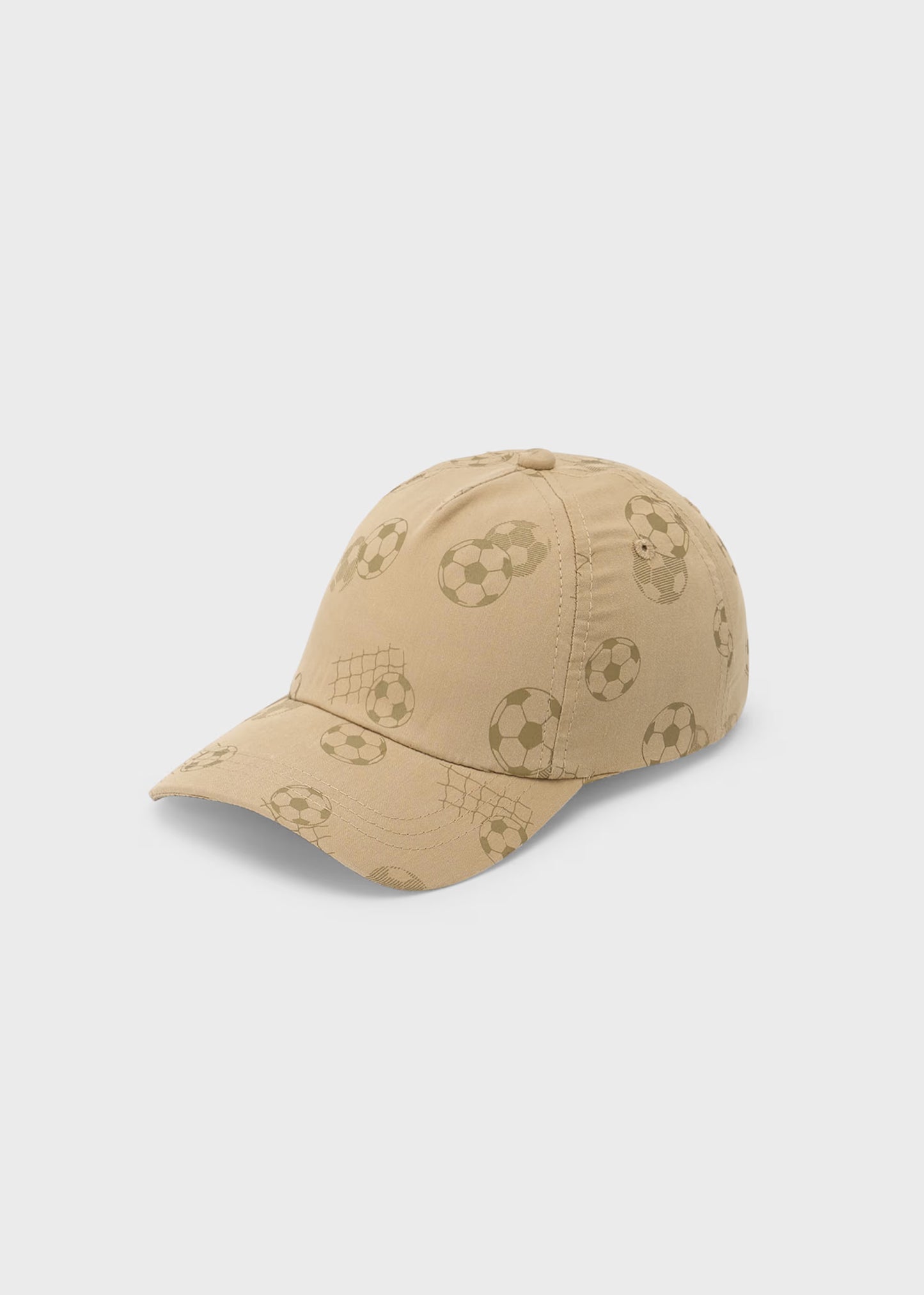 Gorra estampada fútbol mini niño