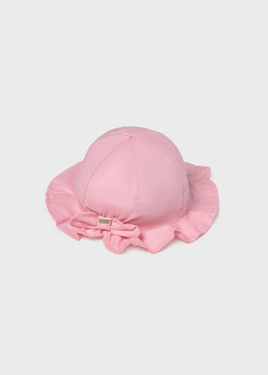 Gorro sarga rosa para bebé niña