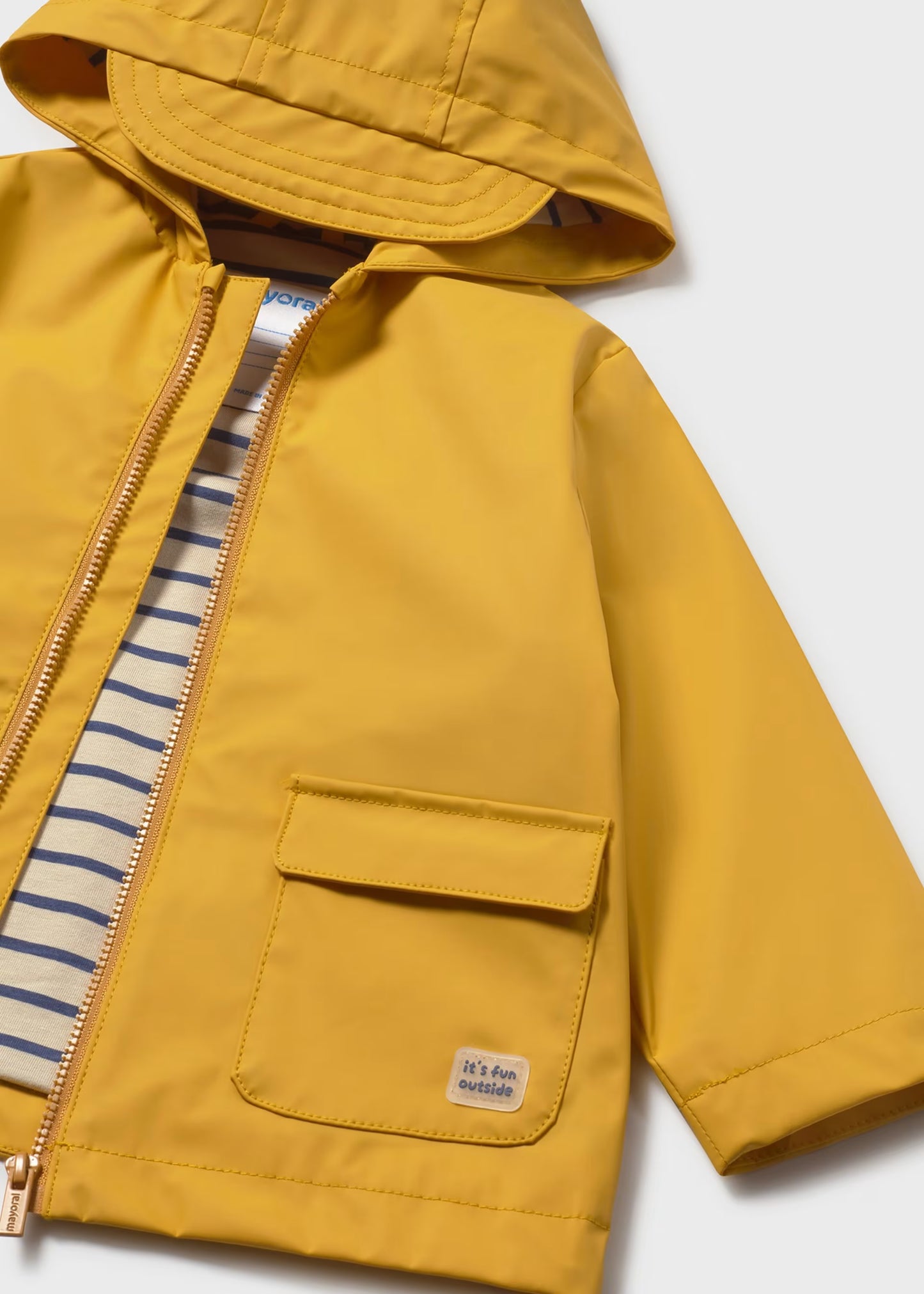 Impermeable amarillo bebé niño