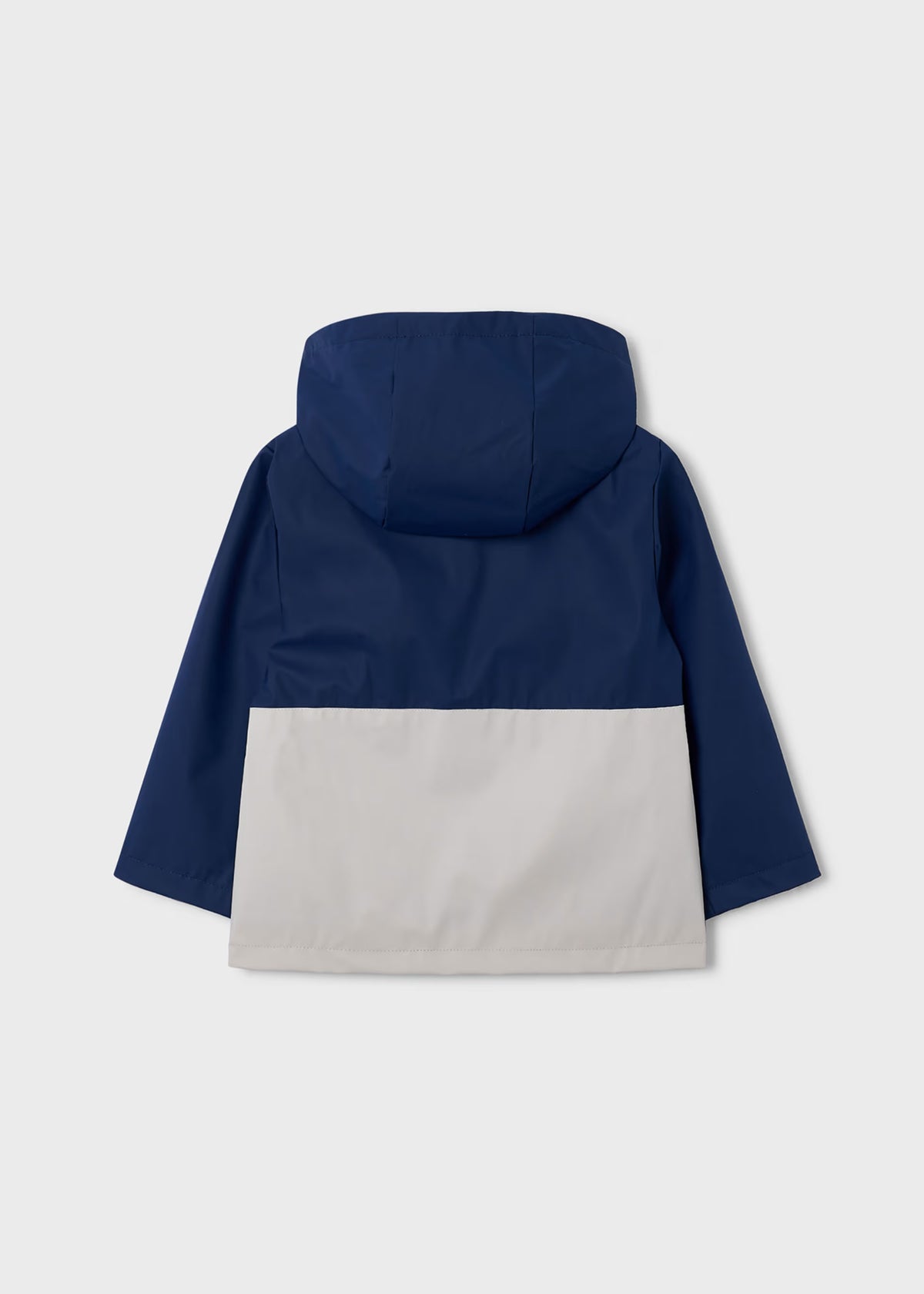 Impermeable azul marino mini niño