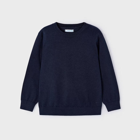 Suéter azul marino básico ECOFRIENDS mini niño