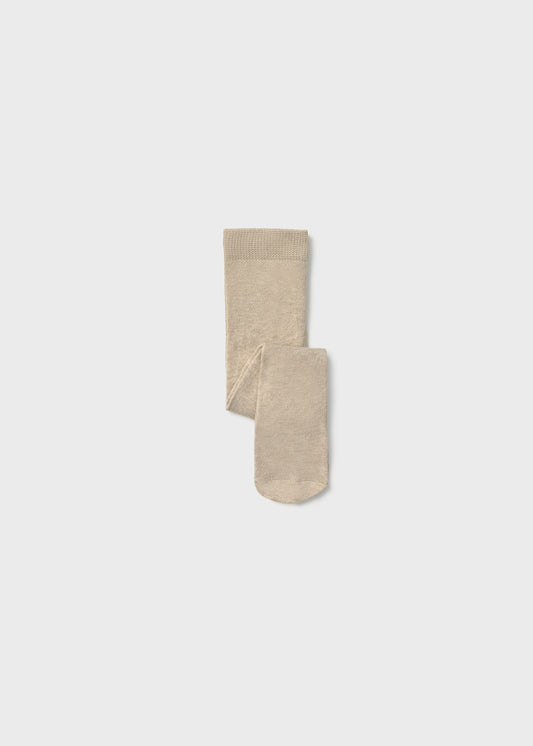 Mallas beige recién nacida