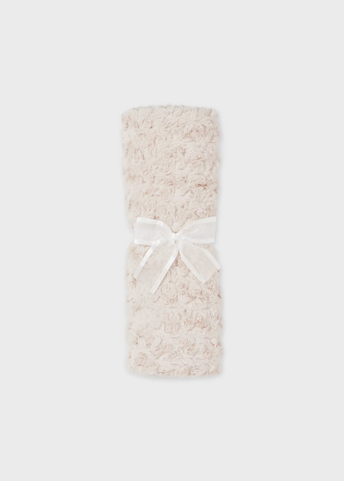 Manta pelo beige bebé recién nacid@