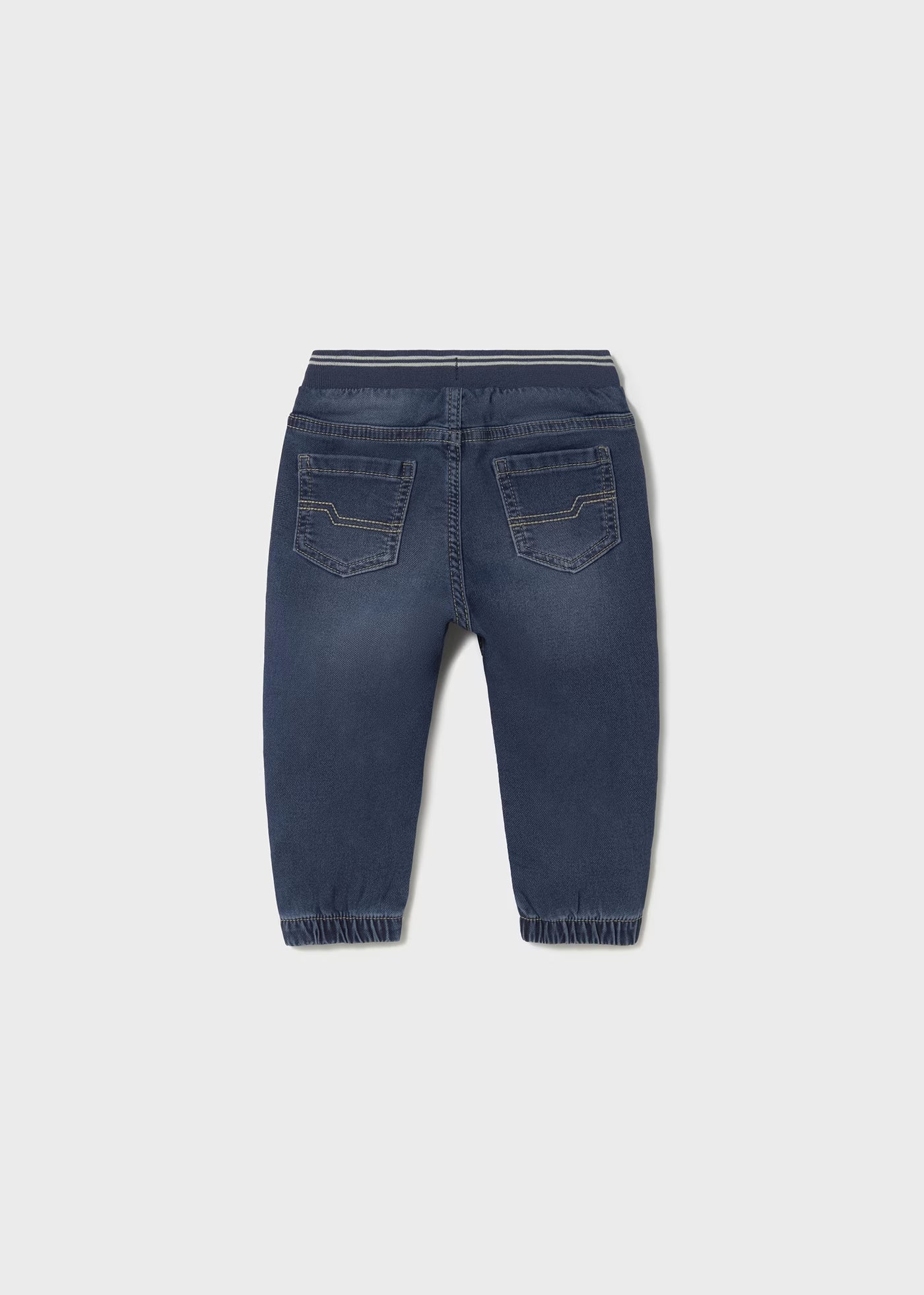 Pantalón jogger de mezclilla para bebé niño