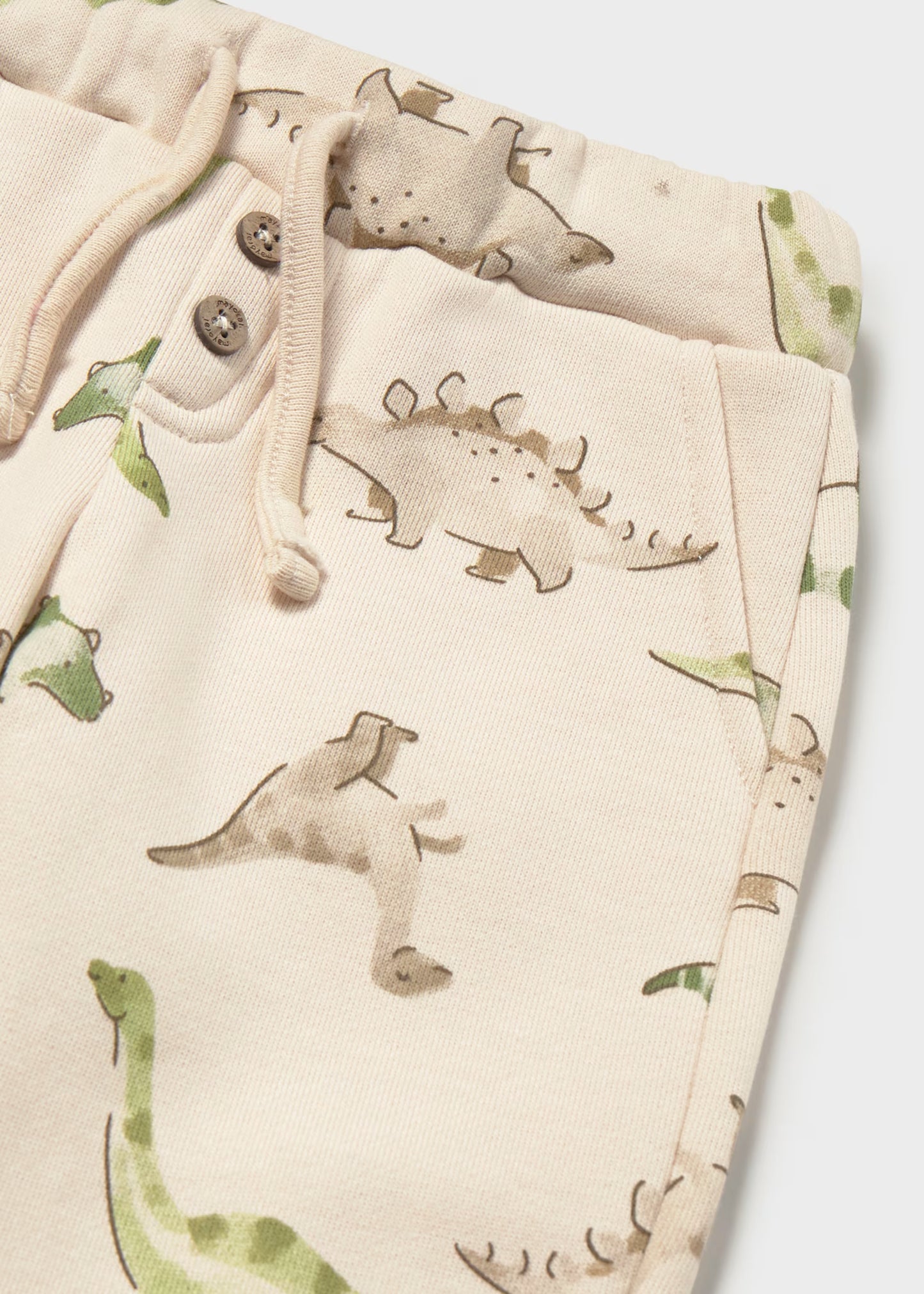 Conjunto playera con pants dinosaurios bebé niño