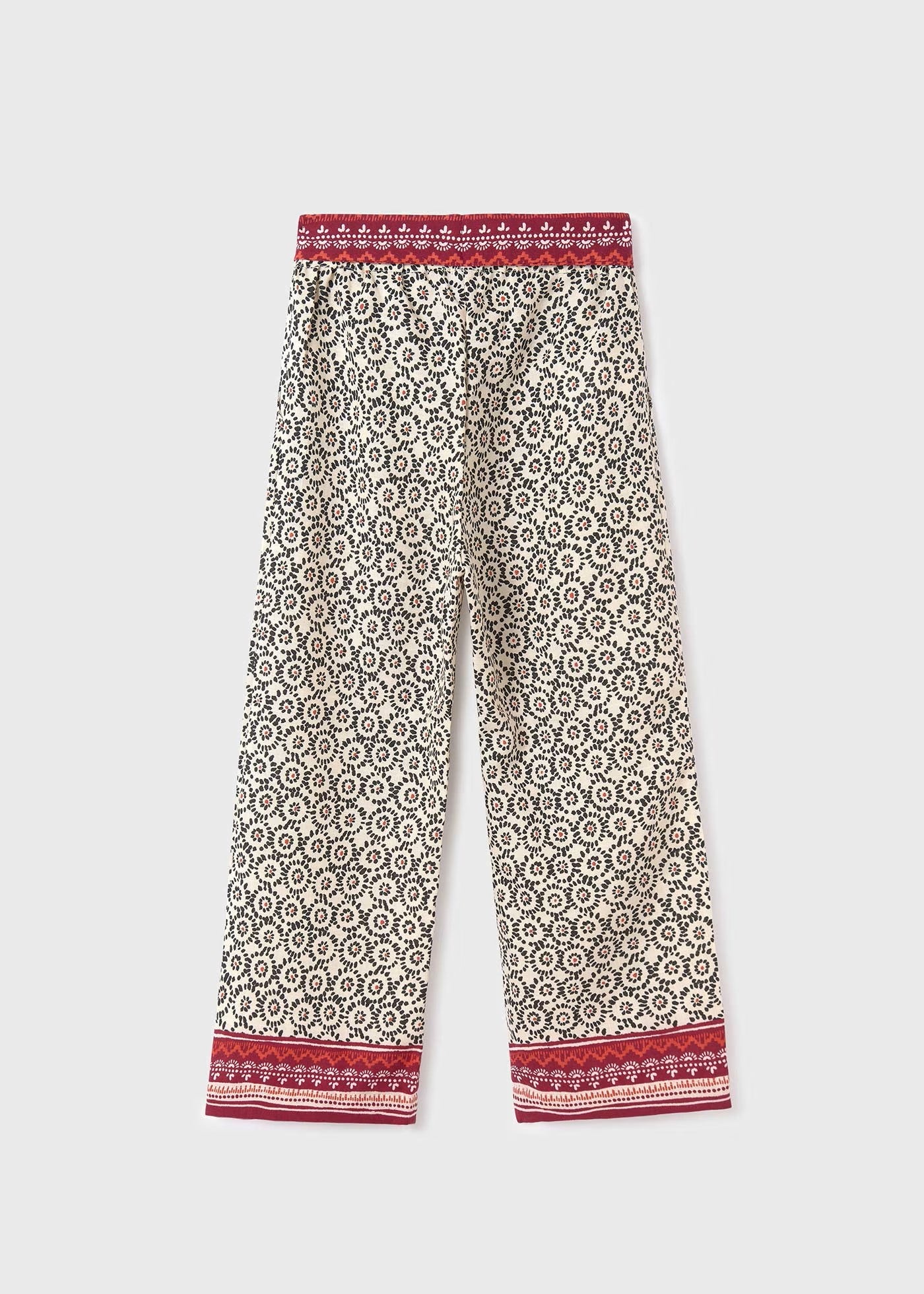 Conjunto blusa con pantalón estampado niña jr
