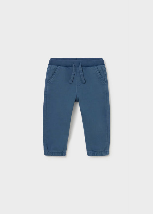 Pantalón jogger sarga azul bebé niño