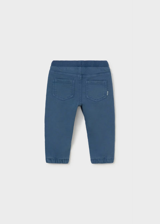 Pantalón jogger sarga azul bebé niño