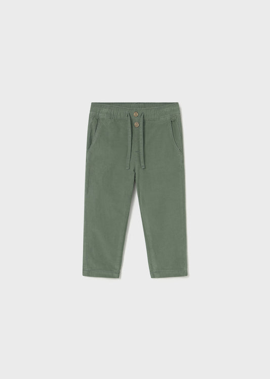 Pantalón verde micropana jogger bebé niño