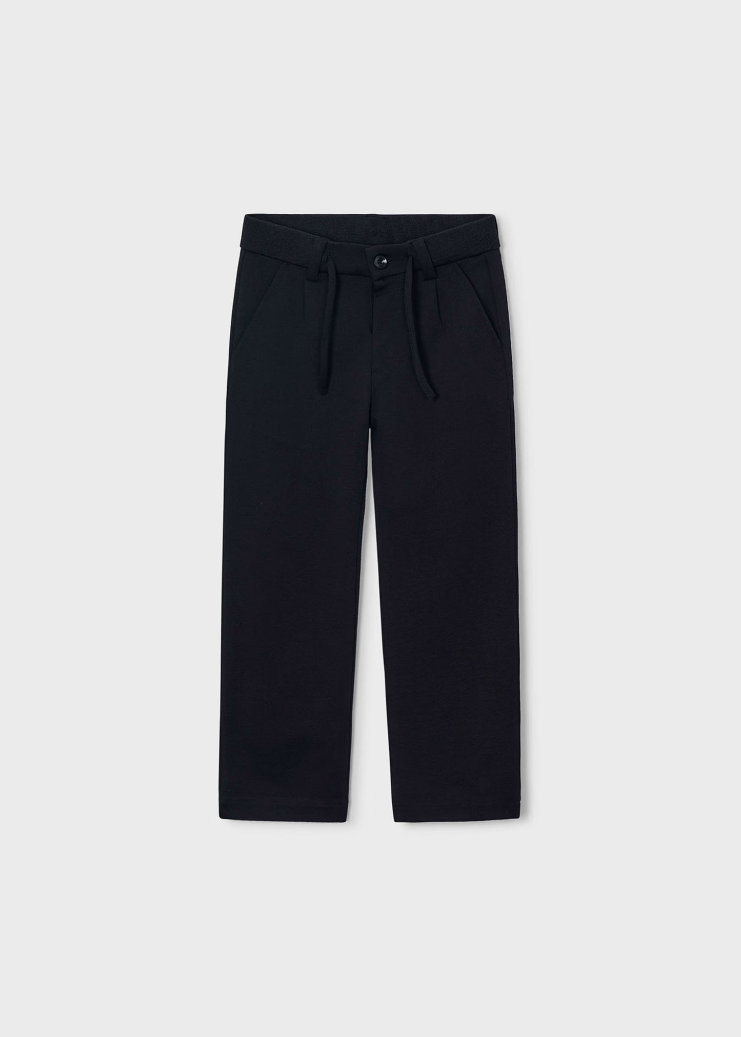 Pantalón smart confort negro mini niño