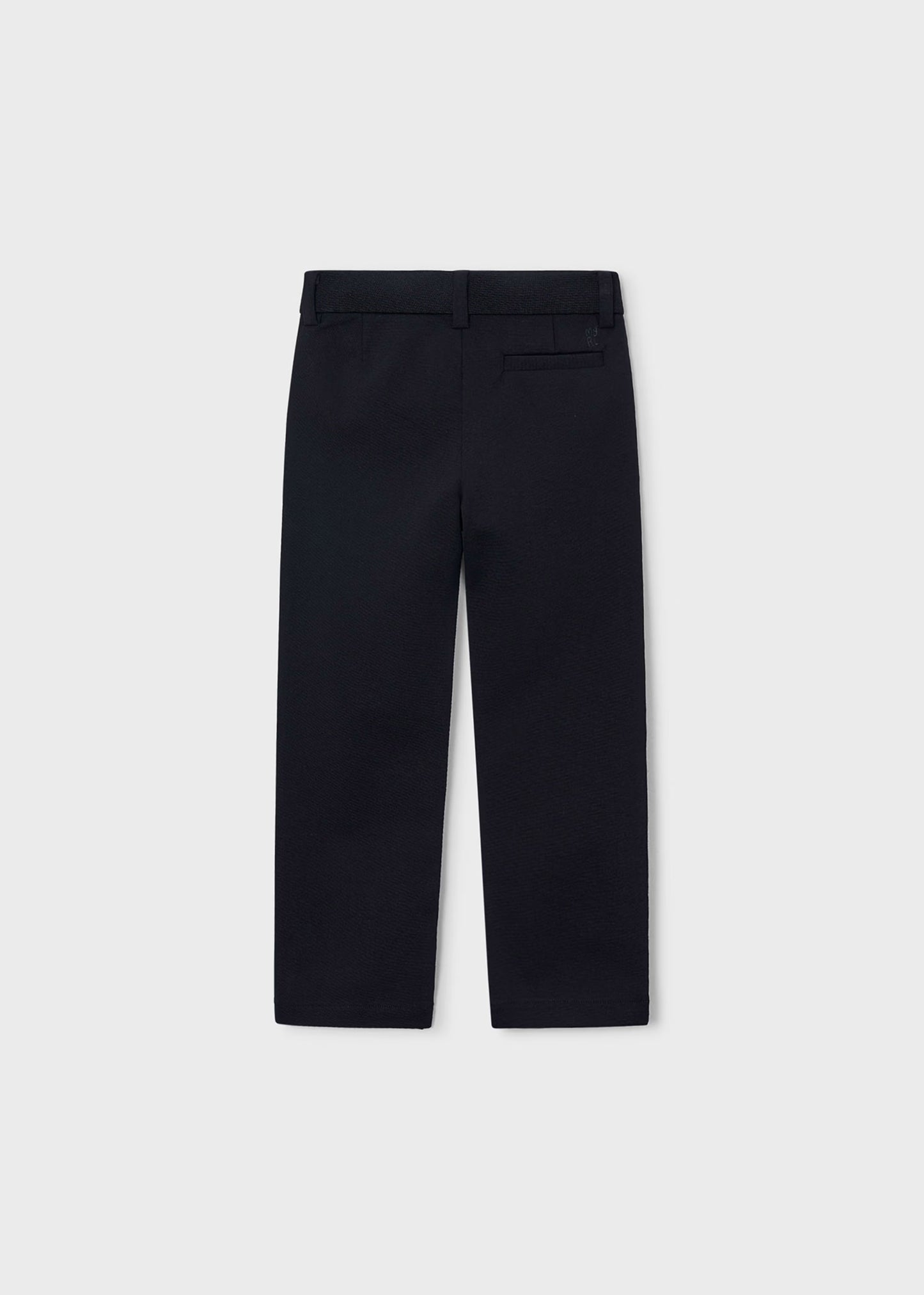 Pantalón smart confort negro mini niño