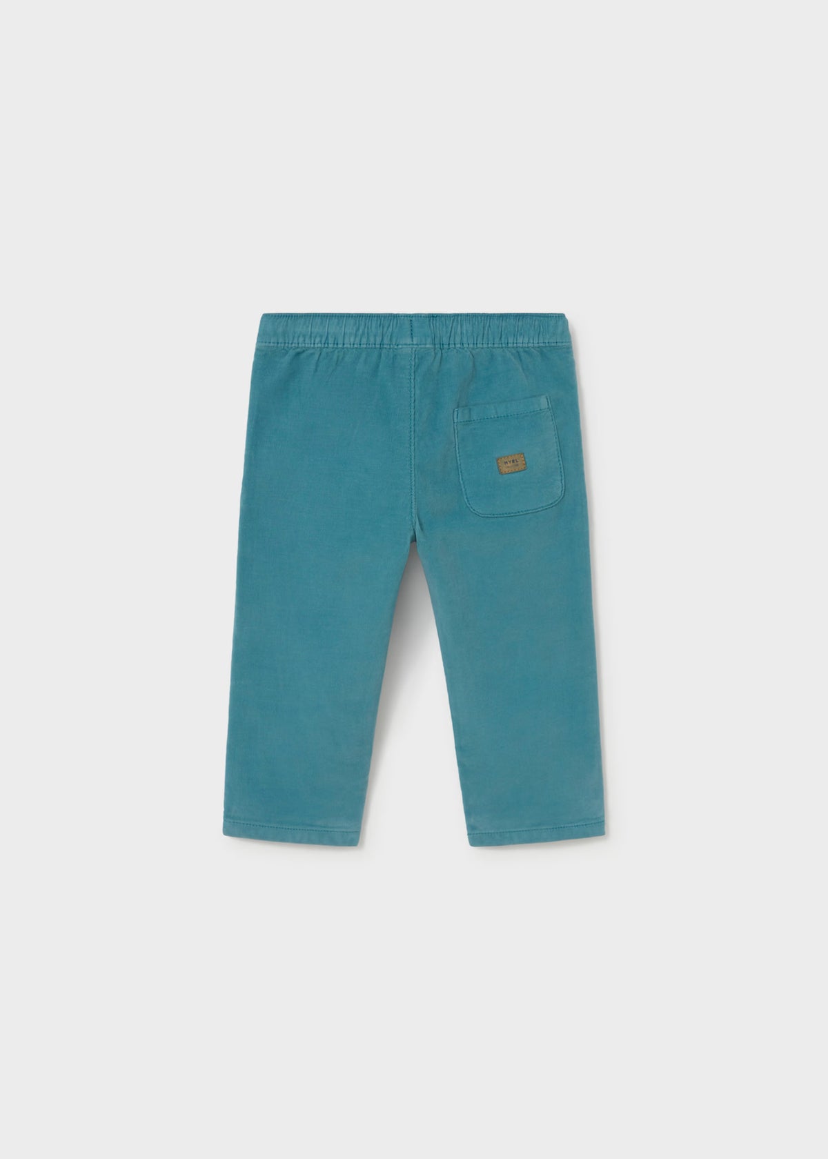 Conjunto playera con jogger pana azul bebé niño