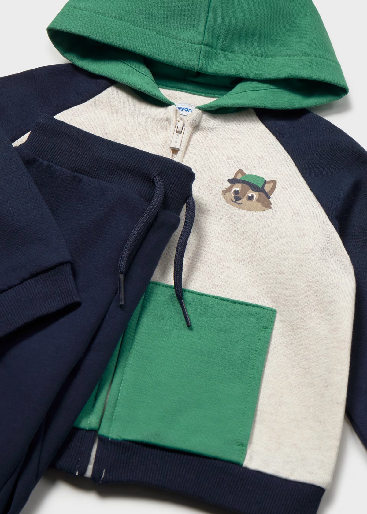 Conjunto de pants verde 3 piezas bebé niño