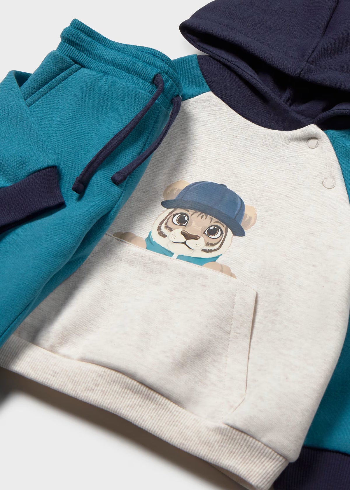 Conjunto de pants azul 3 piezas bebé niño