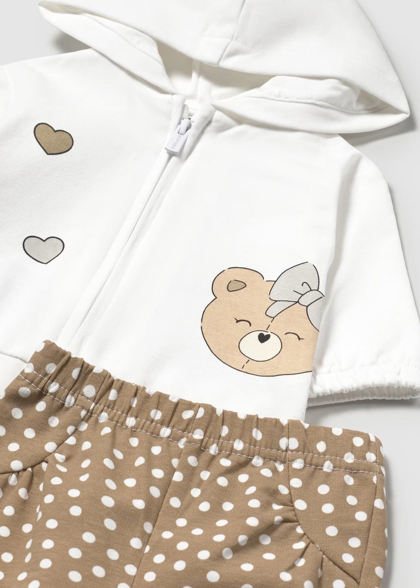 Conjunto de pants osito 3 piezas recién nacida