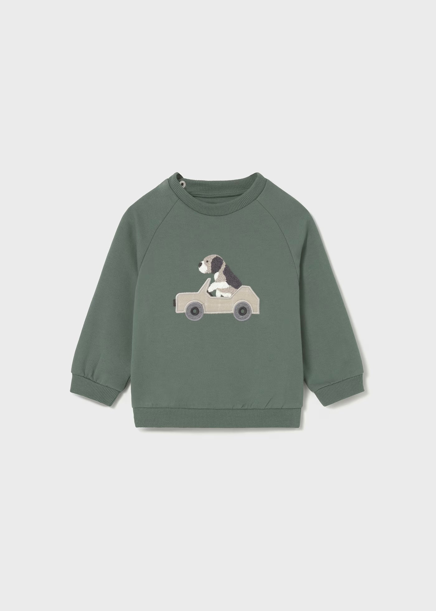Conjunto de pants verde coche 3 piezas bebé niño