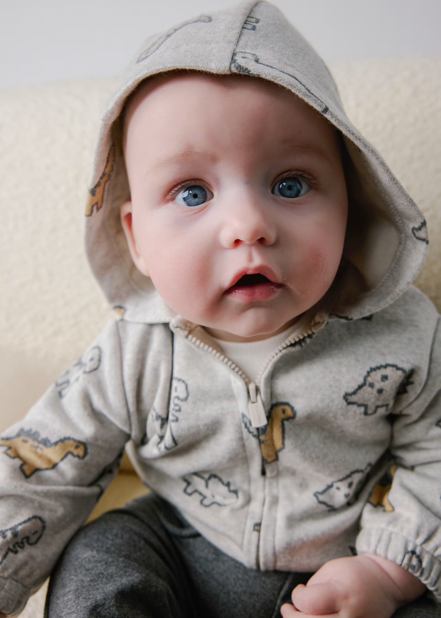 Conjunto de pants con playera dino recién nacido