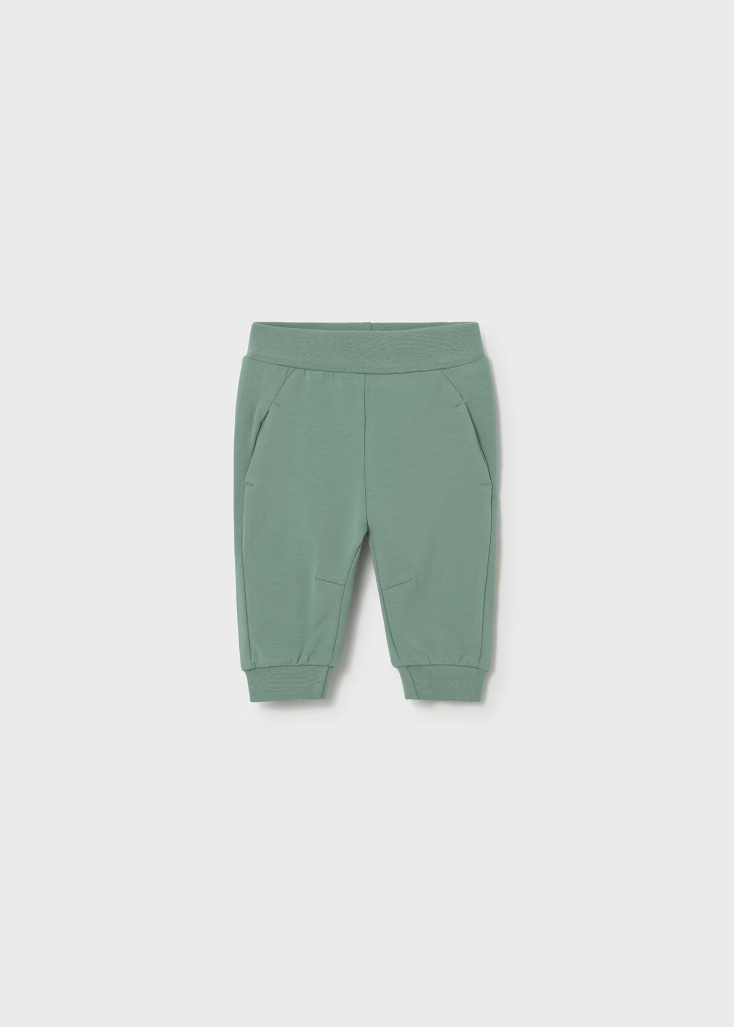 Conjunto pants verde con playera recién nacido