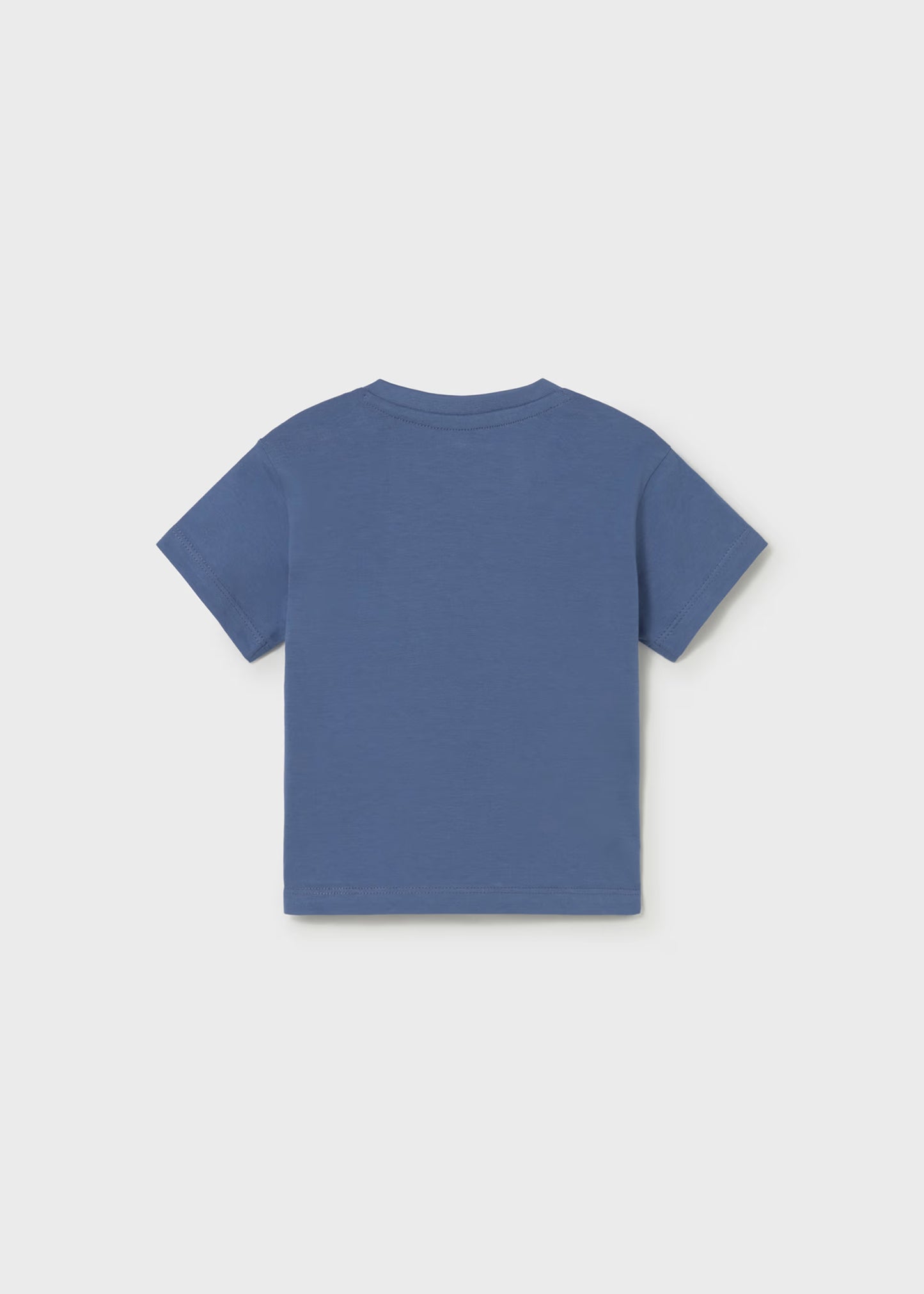 Playera azul animalitos bebé niño