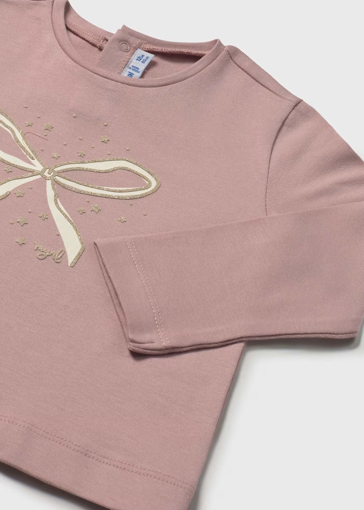 Conjunto camiseta y falda tul bebé niña