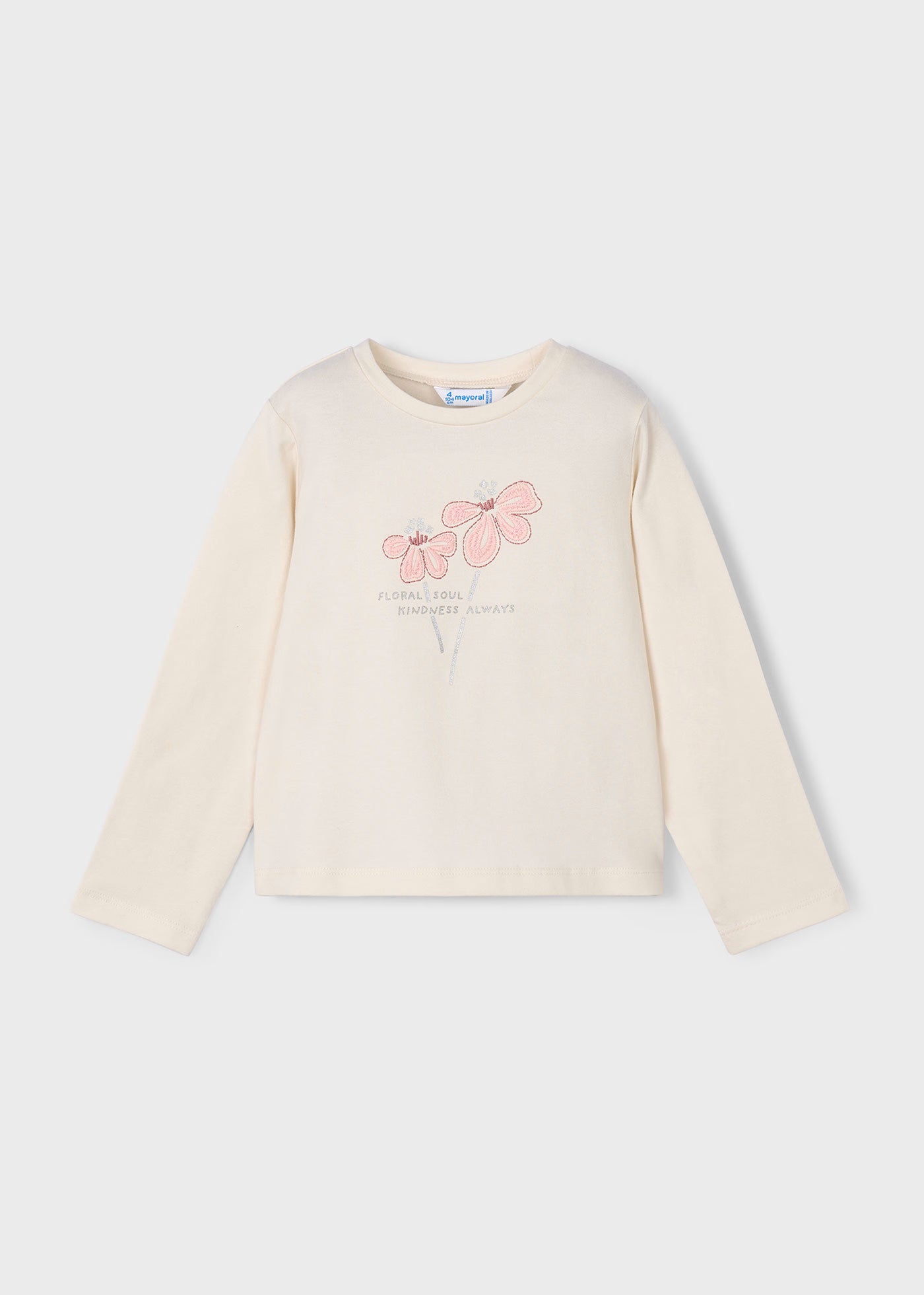 Cojunto blusa con falda tricot mini niña