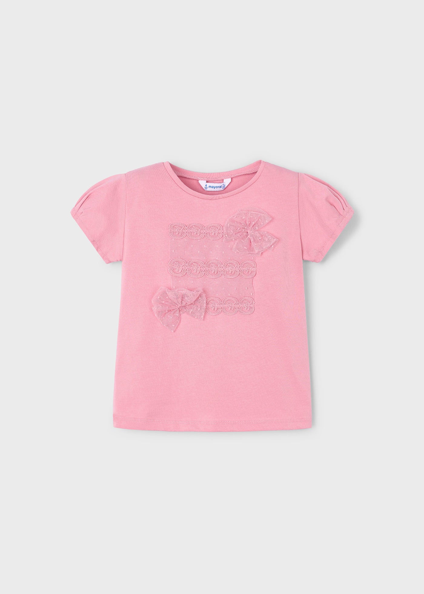 Conjunto blusa con falda tul mini niña