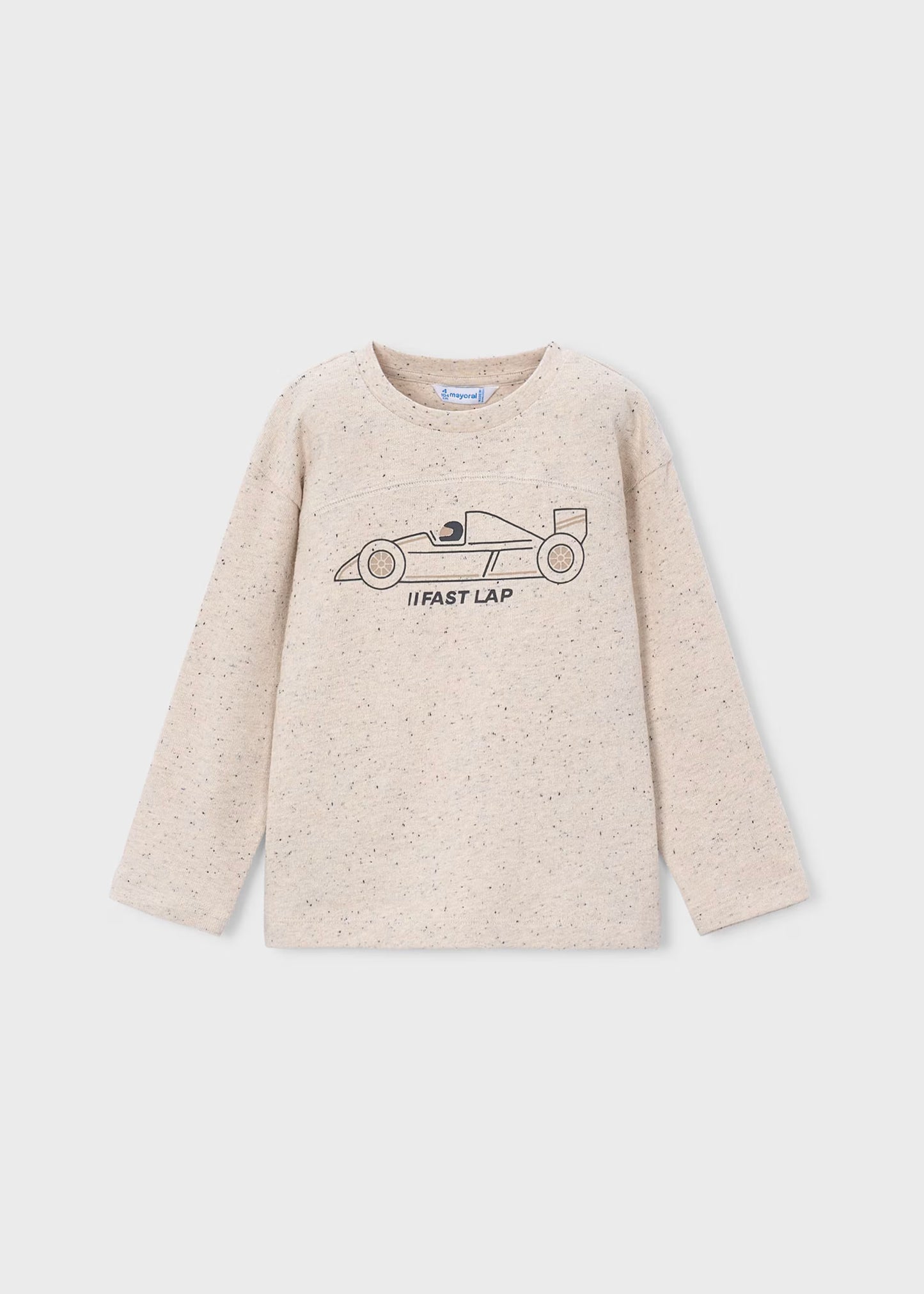 Playera serigrafía auto mini niño