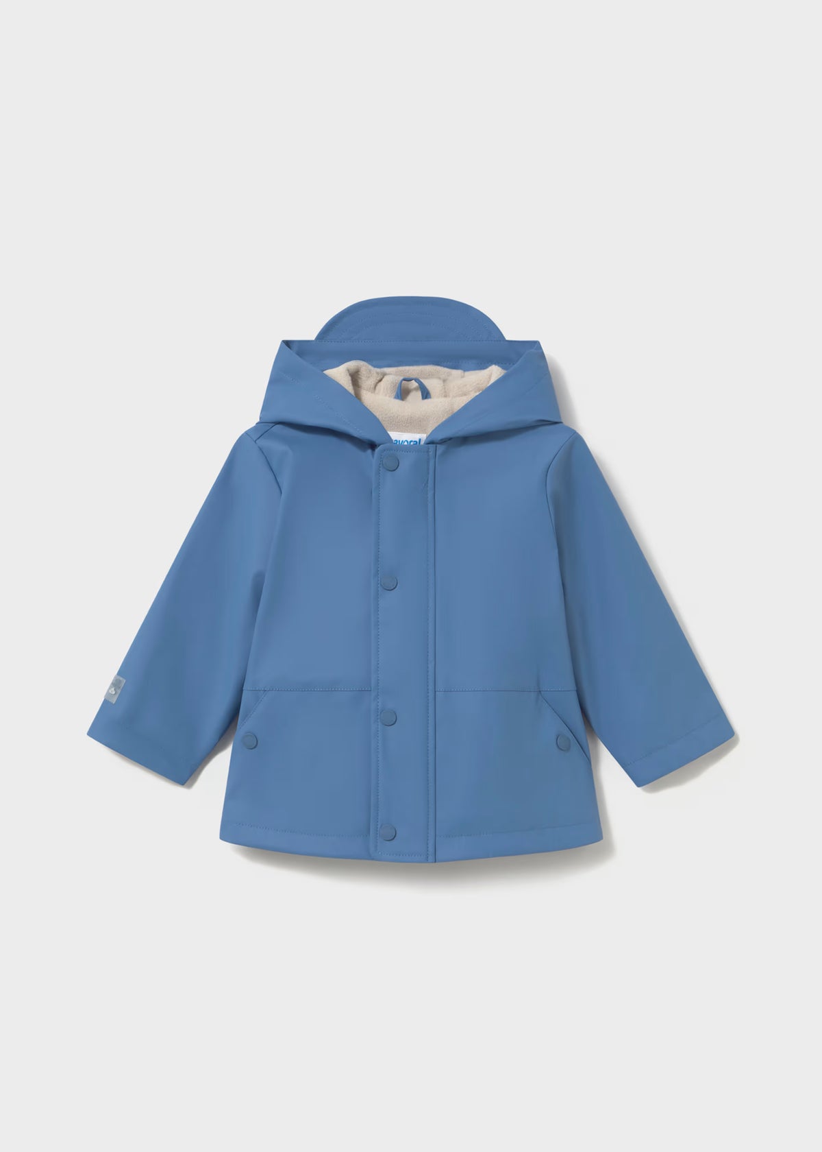 Impermeable azul bebé niño