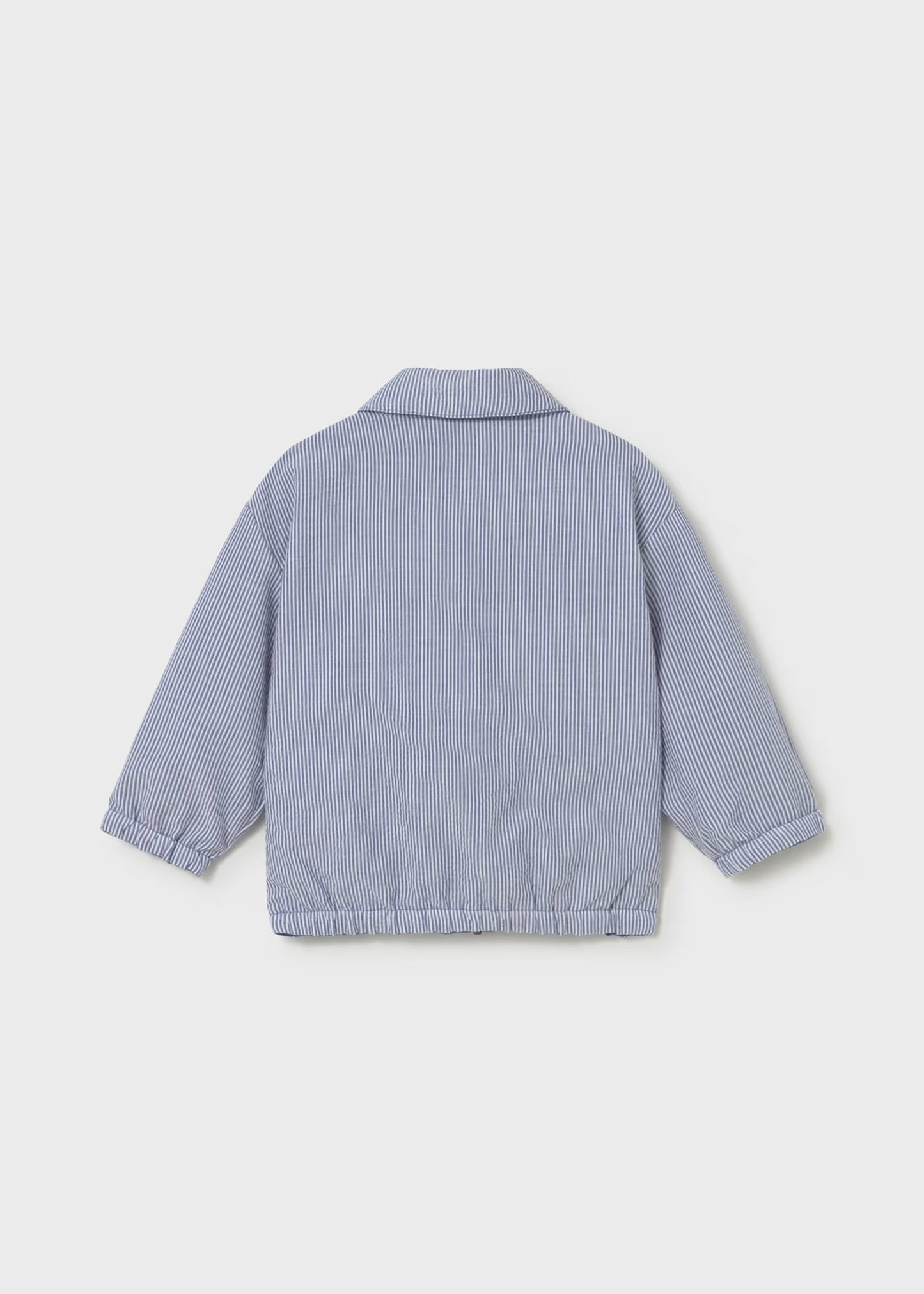Rompevientos reversible azul vestir bebé niño