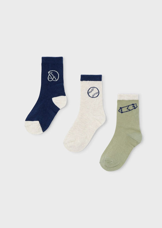 Set 3 calcetines deportes mini niño