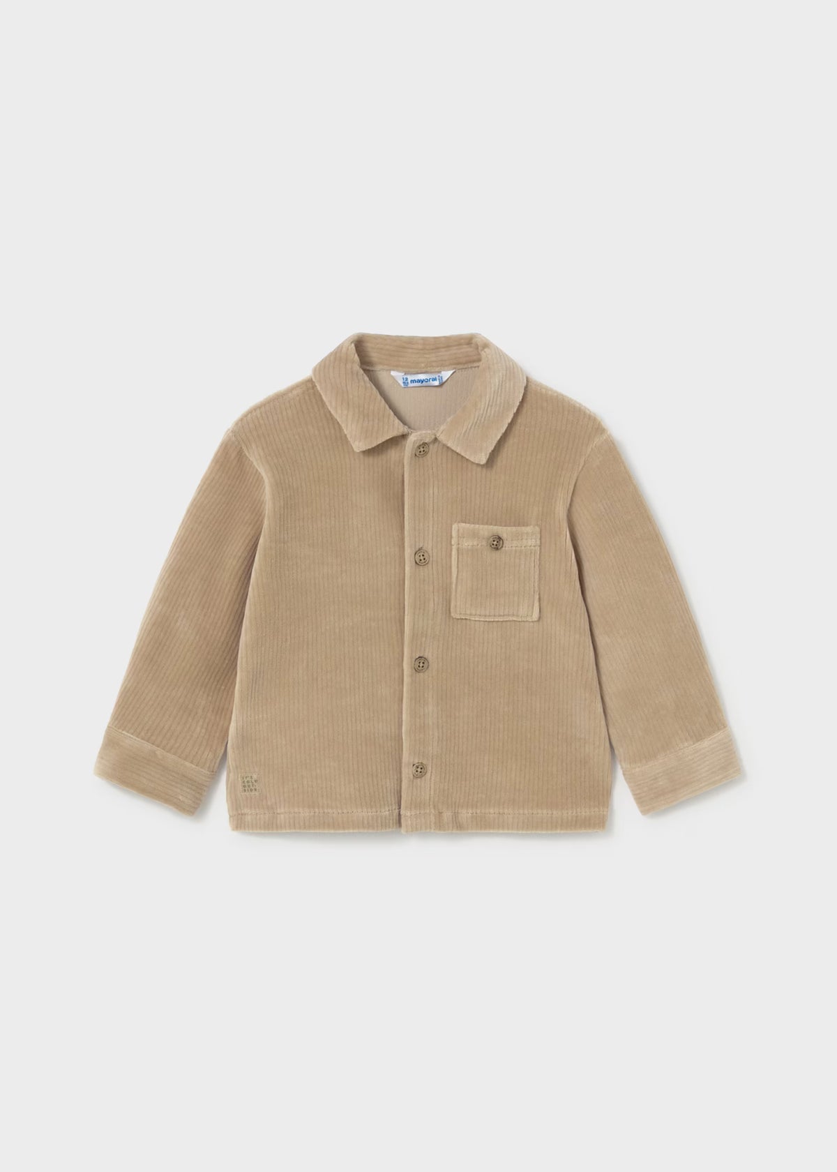 Sobrecamisa pana avellana bebé niño