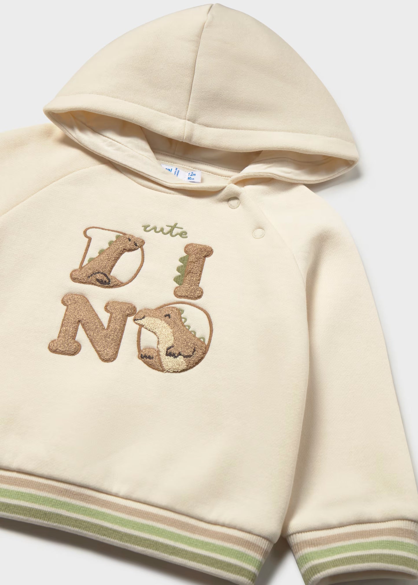 Sudadera capucha Dino bebé niño