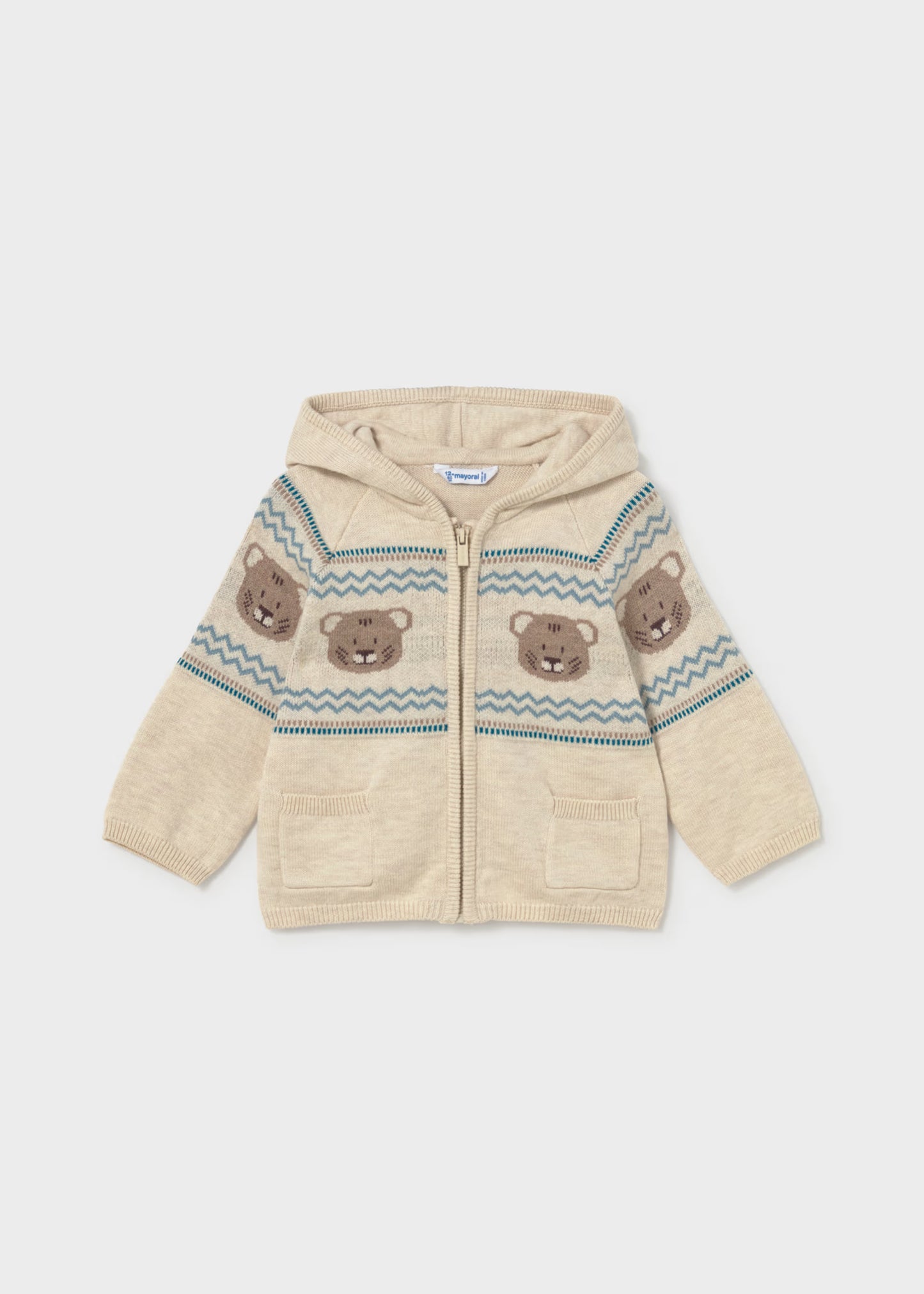 Sudadera tricot ositos bebé niño