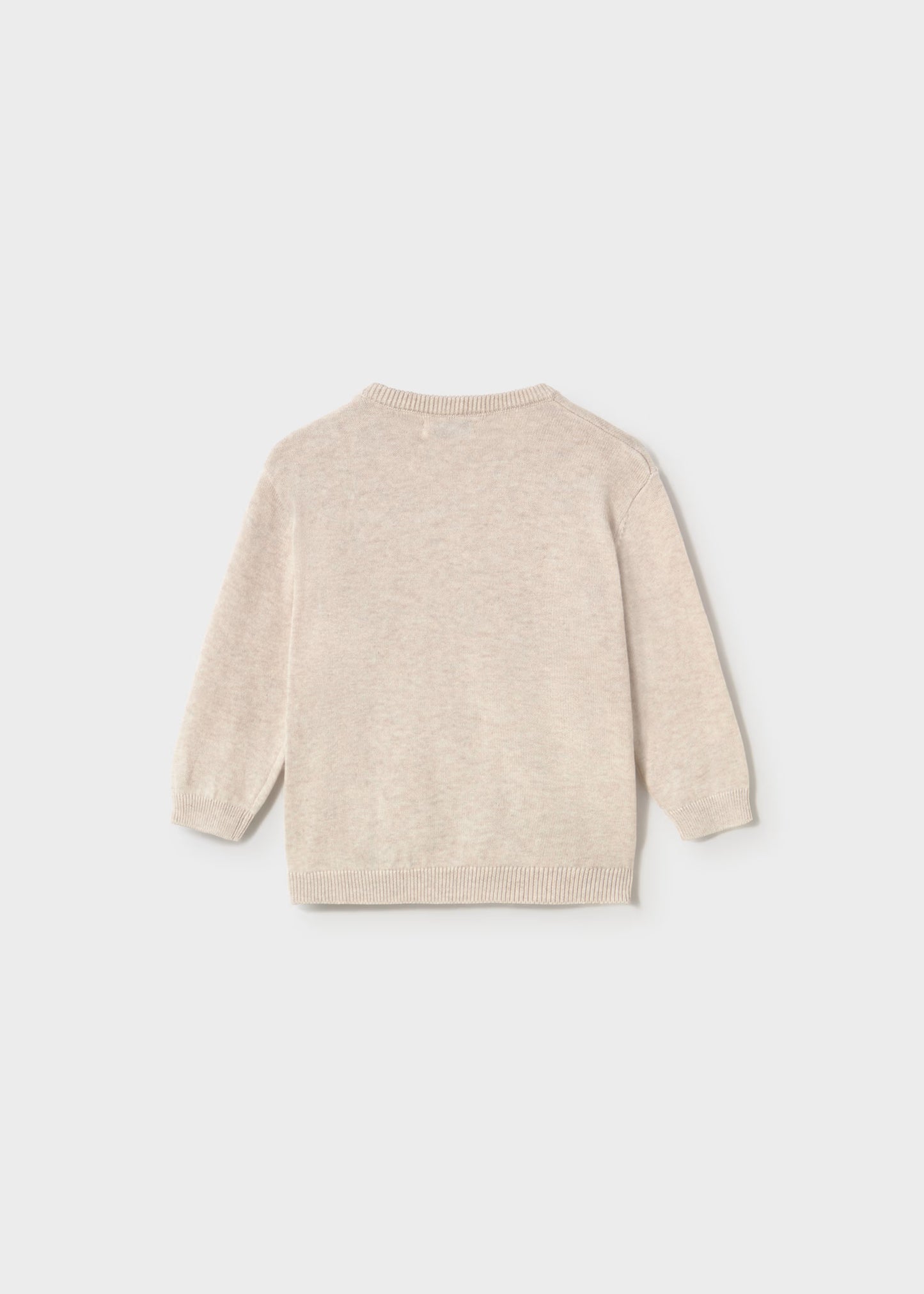 Suéter básico beige bebé niño