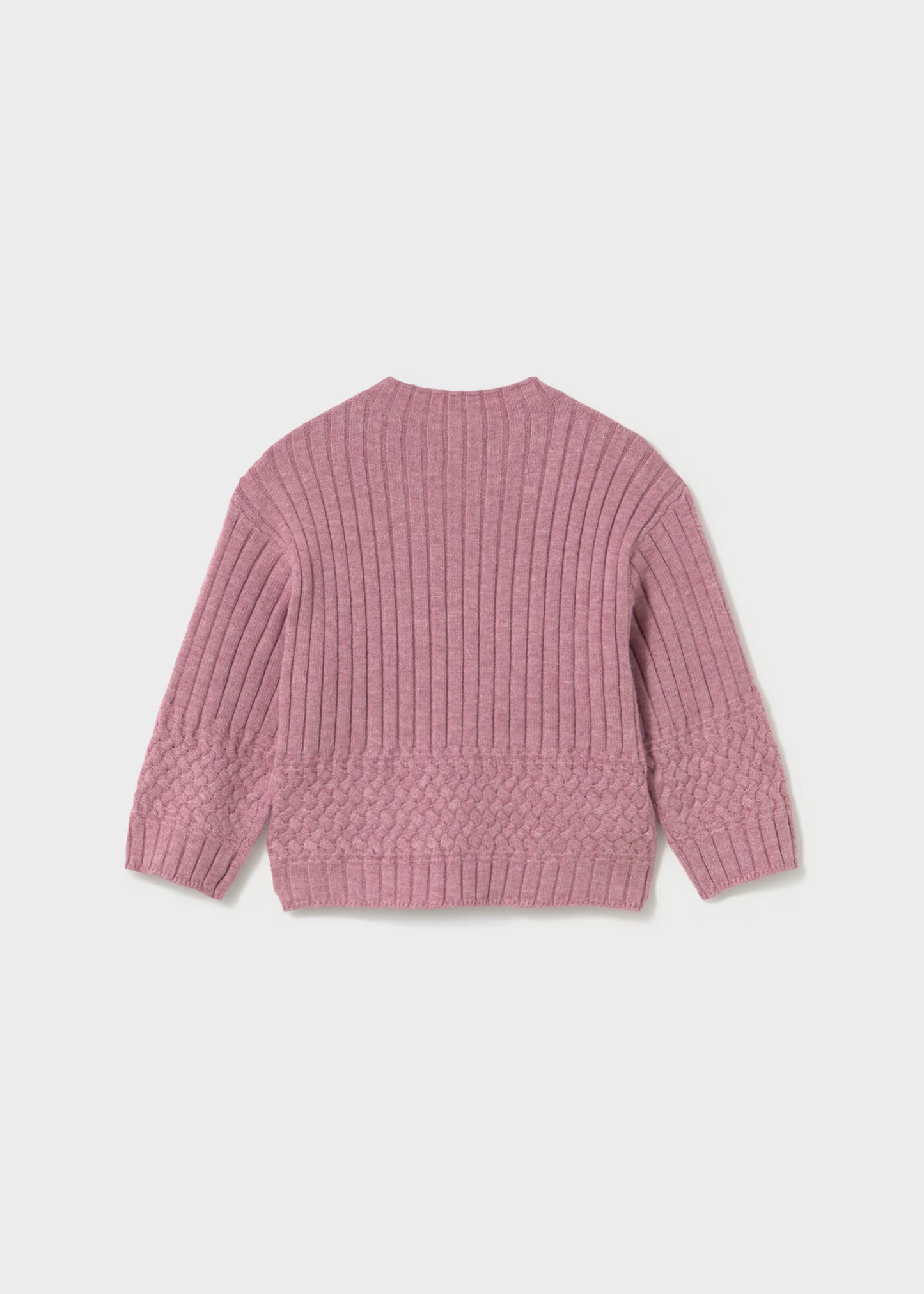 Suéter violeta bebé niña