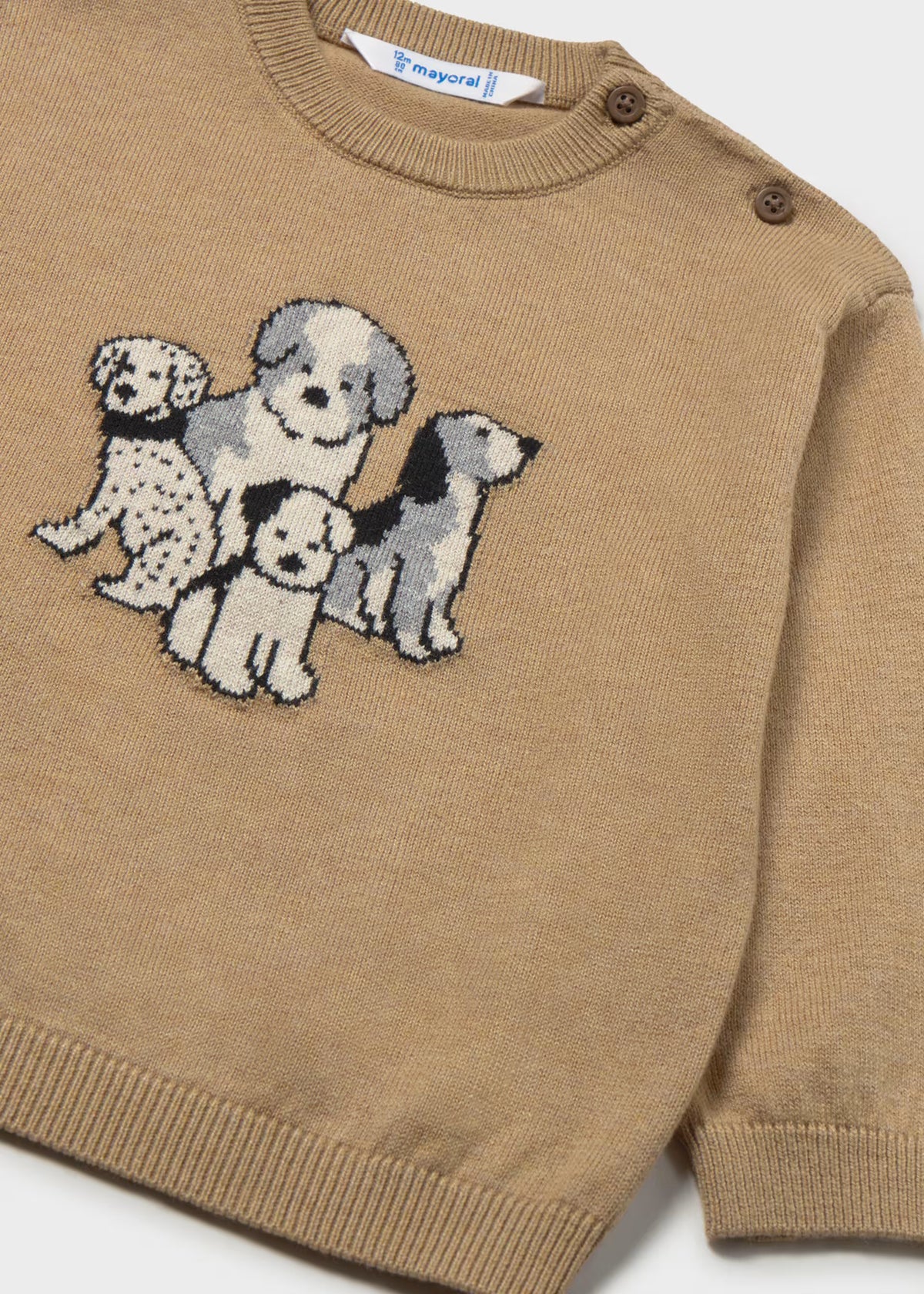 Suéter galleta perritos bebé niño