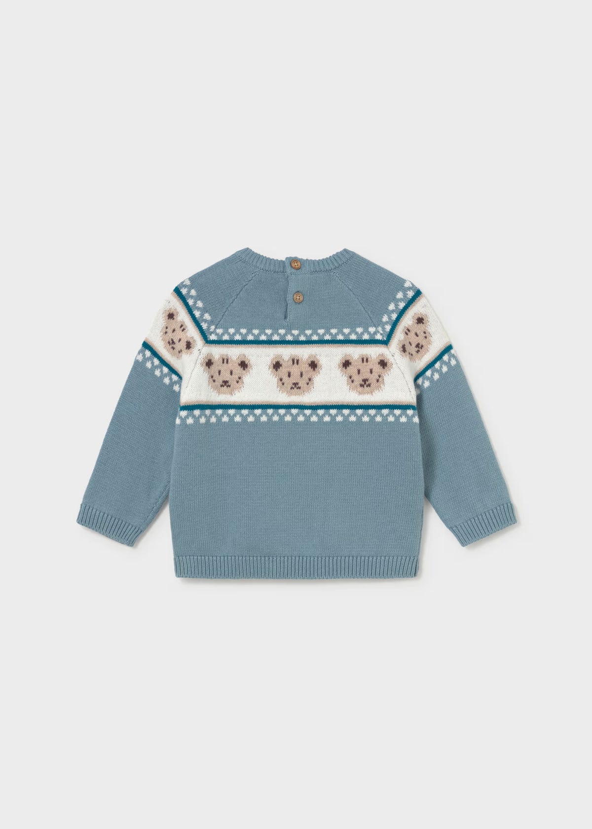 Suéter jacquard ositos bebé niño